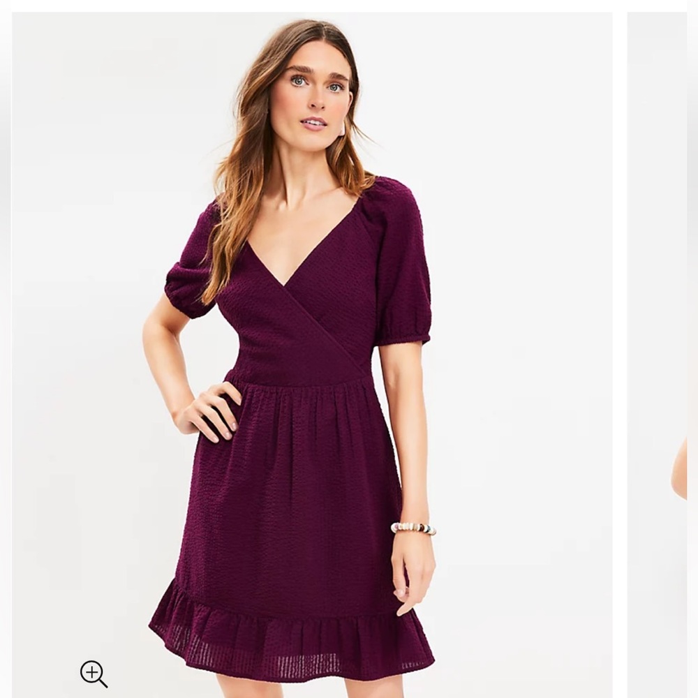 LOFT Purple Women's Dress